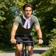 thumbnail image 6 of FUZHIQ Cool Neck Wrap Reusable Adjustable Portable Bandana for Women Men Summer Hot Weather Outdoor Sports Golf Running Gym Workout Indoor Outdoor Use, 6 of 7
