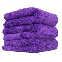 Chemical Guys MIC35803 Edgeless Microfiber Towel (Purple, 16 x 16 Happy Ending)