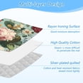thumbnail image 4 of Ironing Mat Portable Ironing Blanket for Table Top Travel Ironing Pad for Washer Dryer 27.6" x 47.2" Floral Pattern with Roses, 4 of 6