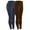 Brown, variant on High Waisted Gym Yoga Pants with Pockets, Womens Workout Leggings 25 Inches - Soft Leggings Fitness Sports Running Yoga Athletic Pants Brown XXL