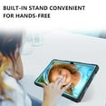 thumbnail image 5 of FIEWESEY for TCL TABMAX 10.4 Inch Tablet Case,Heavy-Duty Shockproof Kids Friendly Hybrid Rugged Protective Case for Nokia T20/Nokia T21/TCL Tab Pro 5G 9198S/VASTKING KingPad M10 Tablet(Black/Blue), 5 of 6