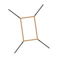 thumbnail image 4 of Siruishop Strike Target for Baseball Net for Throwing Batting Catching Practice Target 1 Grid, 4 of 8