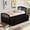 Espresso, variant on Twin Platform Bed with Storage, Solid Wood Bed Frame with 6 Drawers, Modern Farmhouse Bedroom Furniture for Guest Room, Walnut