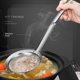 thumbnail image 4 of Colador de aceite de acero inoxidable Cuchara Skimmer Filtro Tamiz Herramienta de cocina (S), 4 of 4