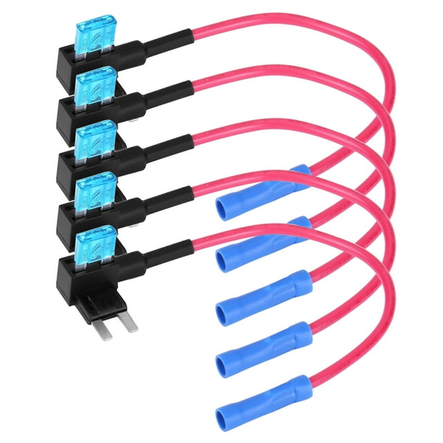 Fuse,5 Pcs Adaptateur de Lame de Fusible de Voiture Fiable et Durable