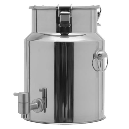 Backpack Drink Dispenser, 10L Stainless Steel Iced Beverage Dispenser with Faucet, 304 Food Grade, Portable with Handle, for Juice, Milk