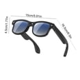 thumbnail image 2 of Qiyester Smart AI Glasses Wireless Bluetooth Real-time Translation with 8MP HD Camera 160 Languages Photochromic Lens Sports/Travel/Drive/Busniess, 2 of 9