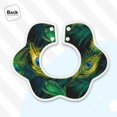 thumbnail image 4 of Hirioo Peacock Feathers2 for Baby Cotton Petal Bib Drool Bibs for Baby Boy Unisex, 4 of 9
