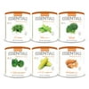 Emergency Essentials Freeze-Dried Vegetable Harvest Combo, 6 count