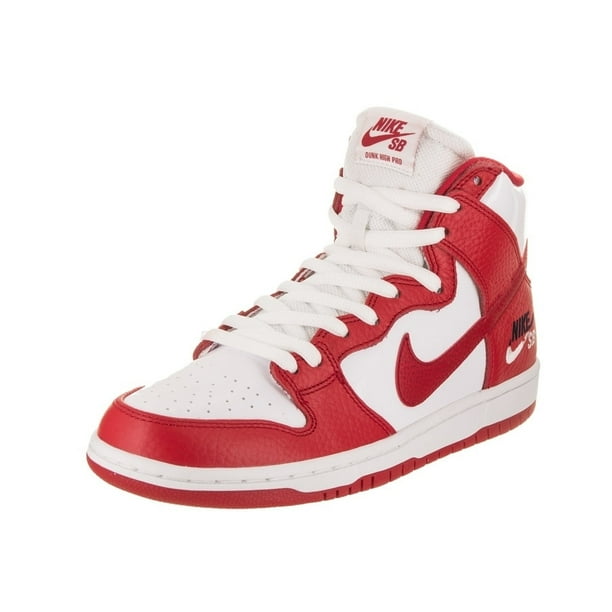 red high top nike sneakers