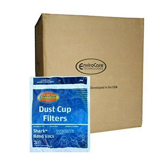 12 Compatible with Shark Hand Vac XSB726N Dust Cup Filters Models SV736, SV748, SV738, SV719, SV