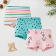 thumbnail image 2 of BOBOGOJP Girls Underwear Cotton Toddler Girls Panties Cute Comfortable Little Girl Underwear Pack Soft Breathable Boyshorts Light Purple for Size 6-7 Years, 2 of 5