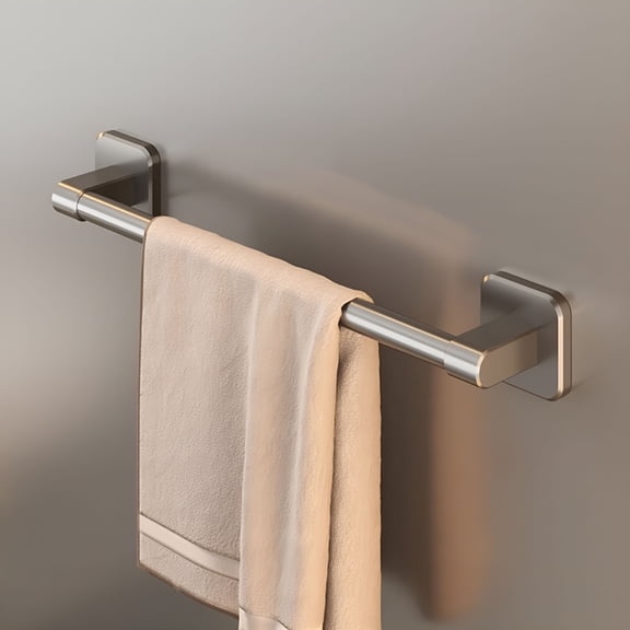 LAMIRO Bathroom Towel Bar,11.8Inch Towel Racks for Bathroom,Stainless Steel Towel Holder Heavy Duty Wall Mounted Towel Rack Brushed Nickel
