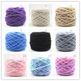 thumbnail image 3 of New 100g Soft Chunky Crochet Knitting Wool Texture Yarn Cotton Yarn 06, 3 of 8