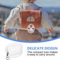 thumbnail image 4 of MasteelfCA 3pcs Small Doll Storage Bag Display Case With Keychain Hanging Displaying Box For Figures Collectibles, 4 of 9