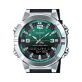 thumbnail image 2 of Casio Analog Digital Combination Resin Strap Green Dial Quartz AMW-870A-3AV Men's Watch, 2 of 3