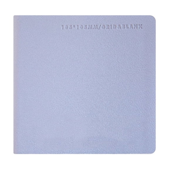 Softcover Leather Journal Pocket Size Writing Notebook 80 Sheets Gridded Unlined
