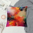 thumbnail image 2 of FANNA Abstract Art Short Plush Pillow Cover 1 Piece Set for Living Room Bedroom Outdoor Garden Sofa Decoration, Comfortable Beautiful and Practical Pillowcase Throw Pillow Cover 1PC 18x18in, 2 of 5