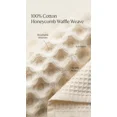 thumbnail image 7 of Santa Grace Honeycomb Thermal Waffle Blanket 100% Cotton Full White, 7 of 7
