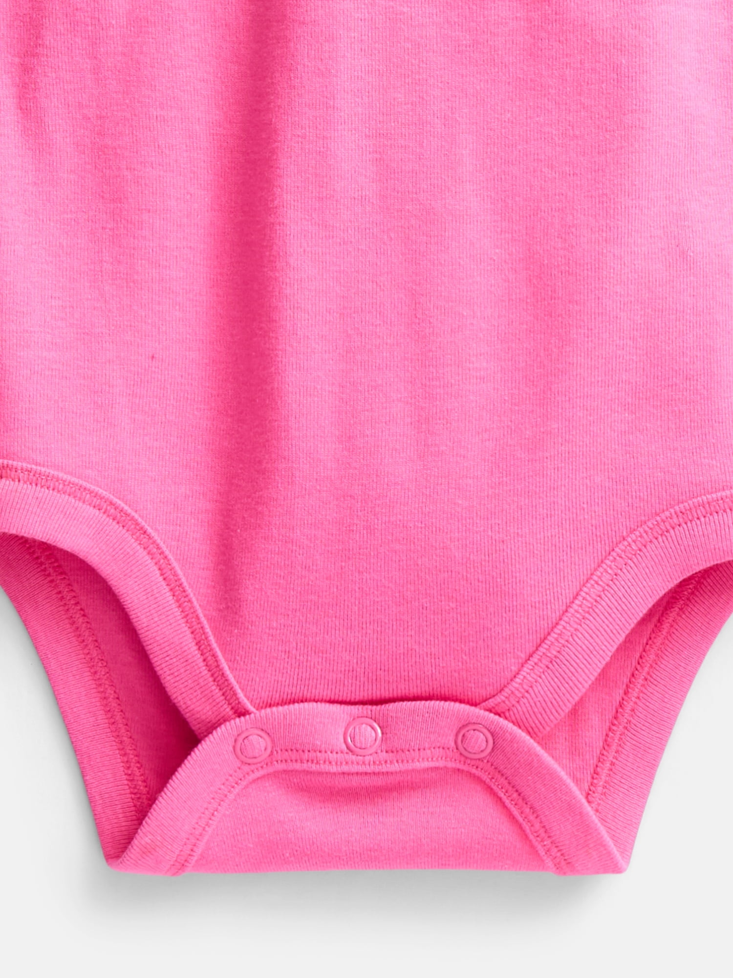 Wonder Nation Baby Girls Short Sleeve Bodysuits, 3-Pack, Sizes 0-24 Months