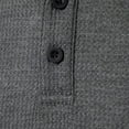 thumbnail image 7 of Besolor Mens Short Sleeve Shirts Summer Classic Knitted Crewneck Button Color Block Tops Workout Athletic Tees, 7 of 7