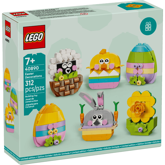 LEGO Easter Decorations 312pcs  Limited Edition 40890
