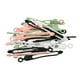 thumbnail image 3 of Lazos de gestión de cables fijación firme para evitar perder lazos de organización de cables Empaquetado de pozos de silicona suave para uso doméstico, 3 of 8