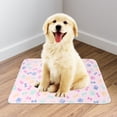 thumbnail image 1 of Dog Blanket,Warm Paw Bone Pattern Cat Blanket Pet Cushion Striking Appearance, 1 of 9
