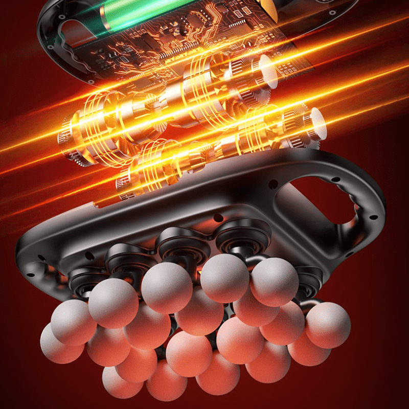 Massager - 20-Head Massage Gun for Deep Tissue with 30 Intensity Levels & 3 Smart Modes, 50kg Deep Pressure, Massager for Shoulder, Back, Waist, and Body Deep Tissue, Fast Relief