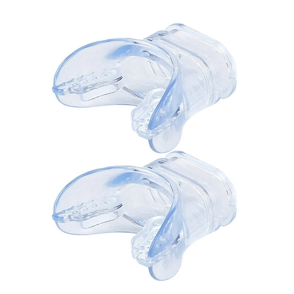 Transparent Silicone Diving Mouthpiece Replacement for Snorkel Regulators Comfort Fit Universal Diving Accessories Gear 2PCS