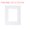 White, variant on Uxcell 1Pcs Picture Mat 8"x10" Bevel Cut Frame Mattes for Display Art Measuring Pink