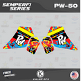 thumbnail image 2 of Kalair GFX Graphics Kit for Yamaha PW50 (All Years) Semperfi Series, 2 of 5