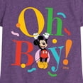 thumbnail image 3 of Disney - Mickey Oh Boy - Toddler & Youth Girls Short Sleeve Graphic T-Shirt, 3 of 5