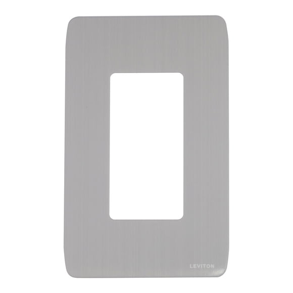 Placa Decorativa Stalo Kristalo Acero Plata 12X7.5X0.8Cm