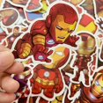 thumbnail image 2 of Pegatinas de Iron Man, 35 piezas, pegatinas de vinilo impermeables de superhéroe para computadora portátil, patineta, botellas de agua, computadora, teléfono, tema de héroe (pegati, 2 of 3