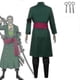 thumbnail image 4 of Anime One Piece Roronoa Zoro Cosplay Costumes Kimono Halloween Costumes For Men Role Play Clothing Party Uniform Suit Wig Coat-r, 4 of 5