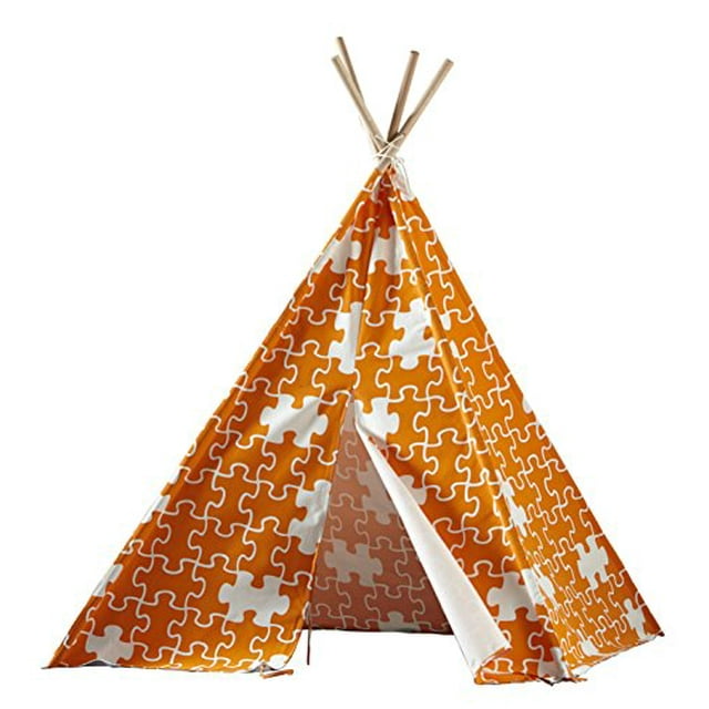 Merry Garden Tipi pour Enfants Orange Casse-Tête
