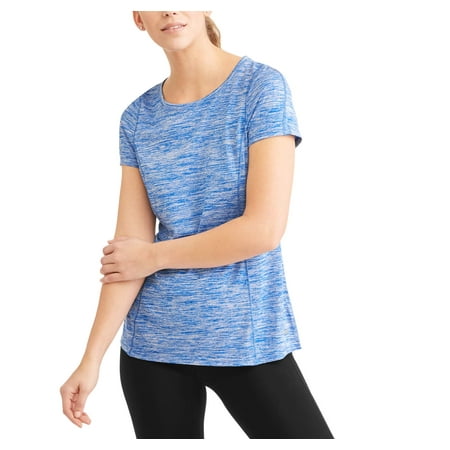 Avia - Women's Core Active Short Sleeve Scoopneck Performance T-Shirt ...
