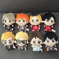 thumbnail image 2 of 2024 New 10cm Anime Plush Toy Tobio Kageyama Shoyo Hinata Kuroo Tetsurou Mini Stuffed Toys Pendant Kids Gift, 2 of 5