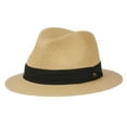 thumbnail image 6 of Paper Straw Panama Fedora Sun Hat, 6 of 8