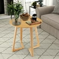 thumbnail image 3 of Giantex 24" Round Side Table, Compact Tea End Table, Multipurpose Snack Nightstand, 3 of 10