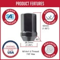 thumbnail image 2 of Lug Blg 7/8 M14 1.5 Blk, 2 of 6