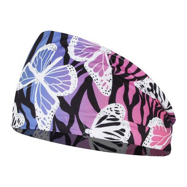 Pañuelo multiusos absorbente del sudor para yoga y fitness, banda ancha elástica para el cabello para mujer, accesorio deportivo para el cabello.