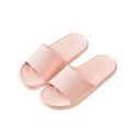 thumbnail image 4 of Unisex Quick-Dry EVA Slides Slippers, Slip-Resistant Waterproof Indoor Outdoor House Slides, Lightweight Comfort Slides for Men and Women in Pink,Size 38, 4 of 4