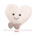 thumbnail image 2 of Valentine's Day Plush Heart Cute Stuffed Toy Soft Doll Throw Pillows Home Decor Kids Birthday Gift, 2 of 7
