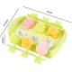 thumbnail image 3 of Moldes de silicona para paletas de hielo con diseño animal, molde para paletas de hielo con 6 cavidades, moldes para paletas para niños, grado alimenticio, sin Bpa, apto para lavavajillas, verde Feliz Sencillez, 3 of 4