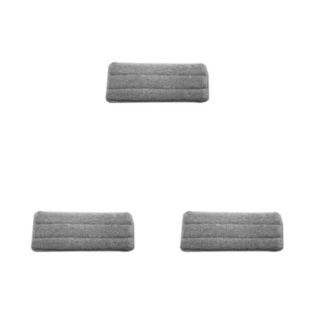 Ounissouiy Hisopos duraderos de poliéster, hisopo lavable de microfibra de repuesto para una limpieza eficiente, almohadillas para hisopos, mopas Type1 NO1