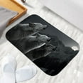 thumbnail image 6 of 1pc Three Wolves Howling Absorbent Non-Slip Bathroom Thickened Flannel Rug Decor,Soft,Quick Drying,Suitable For Indoor/outdoor Use,Bathrooms,Bedrooms,Kitchens,Terrace,Laundry Rooms,16"x24", 6 of 9
