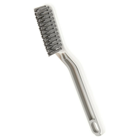 

2 in 1 Gap Cleaning Brush with Clip Easily Remove the Dirt Brush Kit for Grout Joint Tiles Tub White