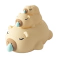 thumbnail image 1 of Capybara Night Light Lámpara Capybara Silicone Silicona Lámpara de noche de luz de noche para sala de estar de dormitorio de la universidad, 1 of 8